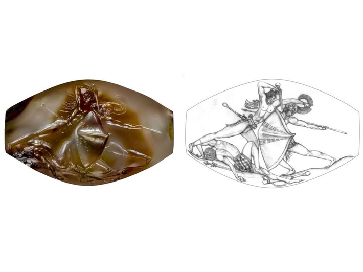Các nhà nghiên cứu cũng đã xác định rằng nó có liên quan đến nền văn minh Mycenaean, một nền văn minh cổ đại ở Hy Lạp, nhưng ý nghĩa cụ thể vẫn còn mờ ám.