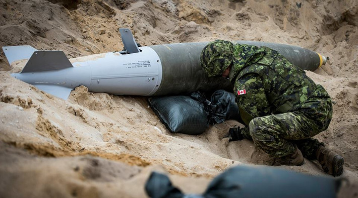 Việc Canada đưa quân tới những nước kể trên là một phần thỏa thuận giữa nước này với liên minh quân sự NATO ở bên kia bờ Đại Tây Dương. Nguồn ảnh: AF.