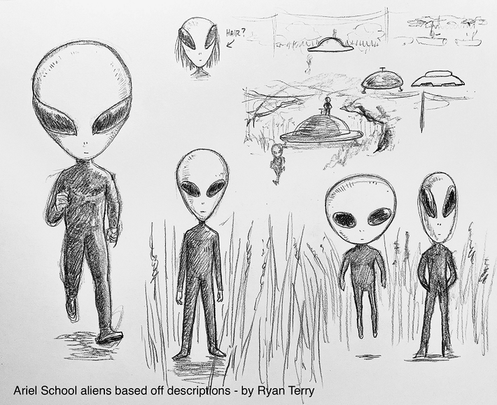 Theo các nhà UFO học, sự kiện ở Ariel là một trong những lần chứng kiến UFO quan trọng nhất trong lịch sử hiện đại. Tuy nhiên, những người hoài nghi đã xem vụ việc trên chỉ là một trò lừa bịp.