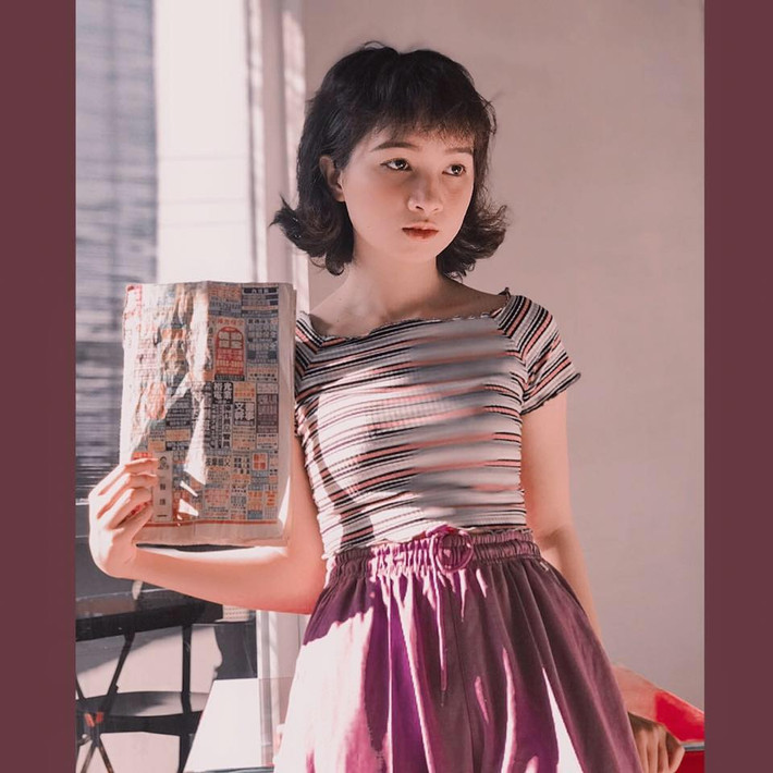 Cô nàng cho biết, cô có thể ngồi kiên nhẫn rất nhiều giờ đồng hồ giữa những núi hàng thùng đổ đống để lùng sục ra được một món đồ độc đáo phù hợp với mình.