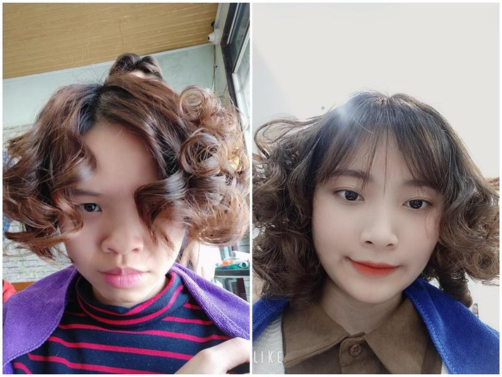 Cô gái này cũng thất vọng toàn tập vì mái tóc đón Tết không như mơ.