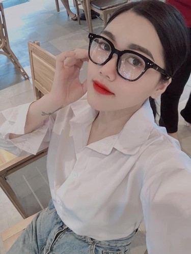 Nhìn sắc vóc xinh đẹp như hot girl hiện tại không ai nghĩ được trong quá khứ Ngọc Khánh từng nặng đến 70 kg khi tròn 20 tuổi. Ảnh: Tổng hợp