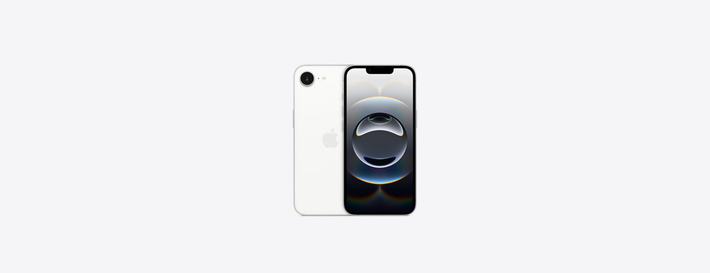 1. iPhone 16e: Với giá khởi điểm 16,99 triệu đồng, smartphone này là phiên bản "giá rẻ" nhưng vẫn sở hữu công nghệ tiên tiến như Face ID, chip A18 và camera 48 MP. (Ảnh: Apple)