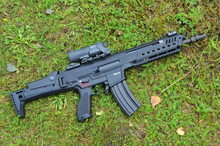 HK433 được thiết kế đề phù hợp với những người đã có kinh nghiệm sử dụng các loại súng trường tấn công G36 hoặc các loại súng trường tấn công họ AR-15. Nguồn ảnh: All4.
