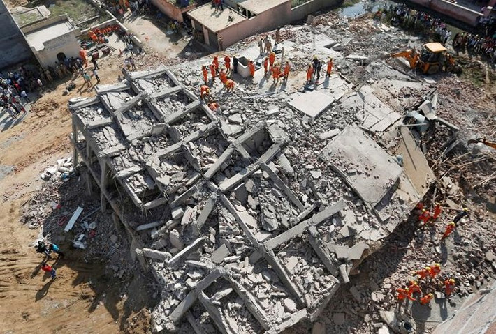 Vụ việc xảy ra tại khu vực Greater Noida, phía Đông thủ đô New Delhi, Ấn Độ. Ảnh: Reuters.