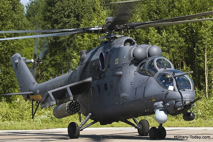 Mi-35M là phiên bản máy bay xuất khẩu và nâng cấp của chiếc Mi-24VM.