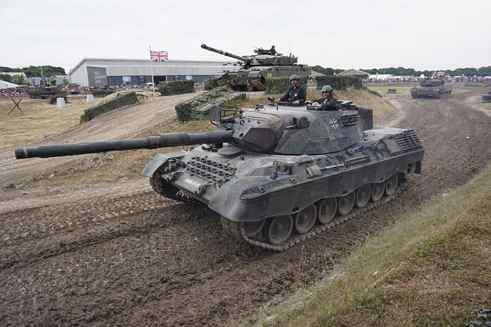 Chiếc xe tăng trẻ nhất trong bộ sưu tập của The Tank Museum cũng là Leopard 1 do Đức chế tạo từ giữa thập niên 60. Nguồn ảnh: Vitaly Kuzmin.