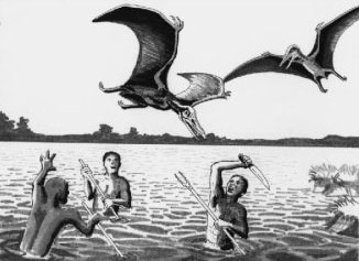 5. Kongamato: Sinh vật bí hiểm giống chim tiền sử, sống trong các đầm lầy và rừng nhiệt đới châu Phi.