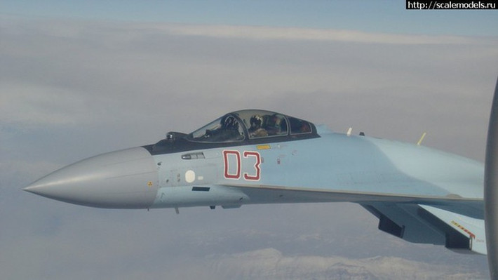 "Khi tiêm kích F-16 của không quân Thổ Nhĩ Kỳ tới Syria để thực hiện nhiệm vụ, họ đã gặp phải máy bay chiến đấu Su-35S của Nga cất cánh lên để ngăn chặn".