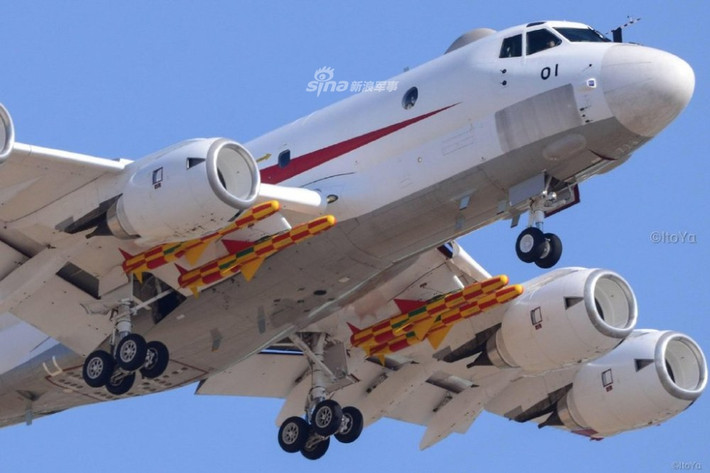Được ra đời để thay thế cho những máy bay tuần tra biển P-3C Orion nay đã cũ trong biên chế của Nhật Bản, máy bay tuần tra Kawasaki P-1 được cho là có mức độ hiện đại và độ hoàn thiện cao nhất so với những loại máy bay cùng phân khúc. Nguồn ảnh: Sina.