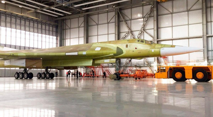 Tu-160M là oanh tạc cơ siêu thanh có sải cánh và khối lượng rỗng lớn nhất từng được chế tạo.
