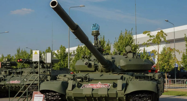 Tại triển lãm vũ khí quốc phòng Army 2022, quân đội Nga đã giới thiệu phiên bản nâng cấp mới nhất của xe tăng chủ lực T-62.