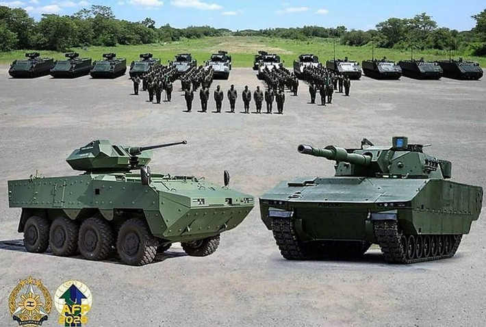 Xe tăng hạng nhẹ Sabrah được Israel phát triển dành riêng cho Quân đội Philippines. Trong những tháng tới, Elbit Systems sẽ bàn giao dòng chiến xa này với nhiều cấu hình khác nhau, số lượng tổng cộng là 144 chiếc.