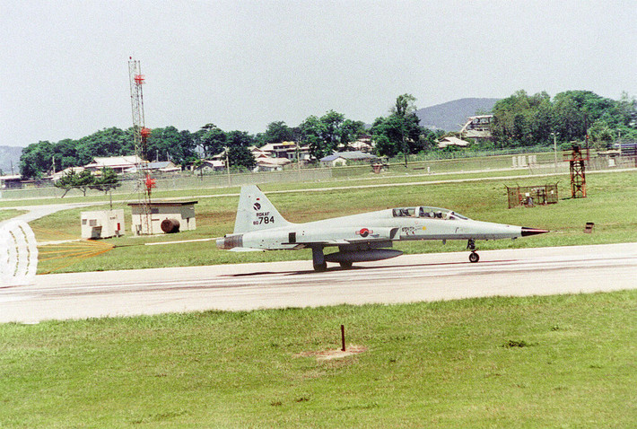 Hiện tại, Không quân Hàn Quốc đang vận hành khoảng 80 chiến đấu cơ F-5 các phiên bản, phần lớn trong số này đều đã có tuổi đời khá cao. Nguồn ảnh: Flickr.