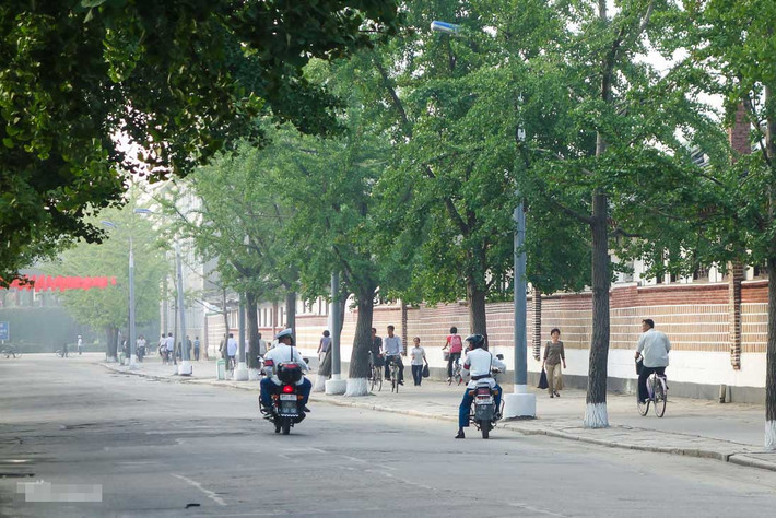 Khai Thành chính là điểm đến đầu tiên trong hành trình tới khu DMZ xuất phát từ Bình Nhưỡng.