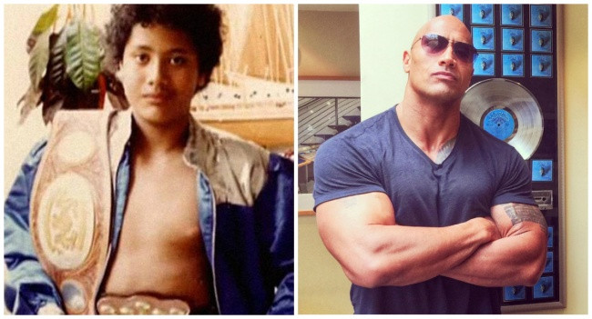 Dwayne Douglas Johnson hay còn có cái tên ngầu hơn đó là The Rock từ nhỏ đã là một võ sĩ chuyên nghiệp. Anh cũng là lứa diễn viên cơ bắp cuối cùng của Hollywood.