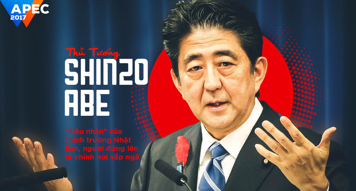 Tạp chí Time cũng bầu chọn ông Abe là một trong 100 người có ảnh hưởng nhất thế giới vào năm 2014. Trên trang bìa tờ Economist, Thủ tướng Shinzo Abe được mô tả như một "siêu nhân chính trị". >>> Mời bạn đọc xem thêm video: Thủ tướng Nhật Bản Shinzo Abe từ chức. Nguồn VTC Now