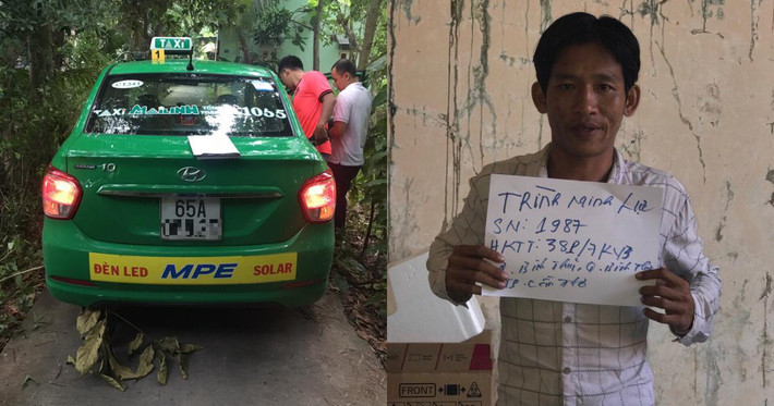 3. Bắt kẻ cướp siết cổ nữ tài xế taxi: Vụ cướp xảy ra lúc 3h30 sáng 20/8, tại quận Bình Thủy, TP Cần Thơ. Trịnh Minh Lực (33 tuổi, ngụ phường Bình Thủy) gọi tổng đài yêu cầu taxi đến đón, khi lên xe, Lực khống chế nữ tài xế, siết cổ nạn nhân rồi cướp tài sản. Sau 90 phút gây án, kẻ cướp đã bị cảnh sát bắt giữ.