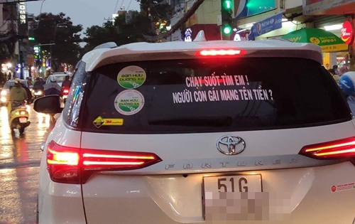 Bôn ba đi tìm nàng con gái tên "Tiền" của mọt chủ xế.