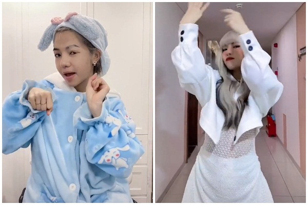 Mới đây trong một clip biến hình, nữ TikToker đã để lộ mặt mộc với netizen và gây chú ý nhanh chóng.
