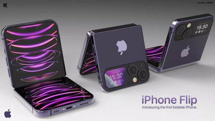 Vậy iPhone Flip trông sẽ như thế nào? Chủ nhân kênh YouTube 4RMD có tiếng trong giới công nghệ mới đây đã đưa ra concept (ý tưởng thiết kế) tuyệt đẹp cho mẫu smartphone này, tạm gọi là iPhone 15 Flip (nếu được ra mắt năm sau).