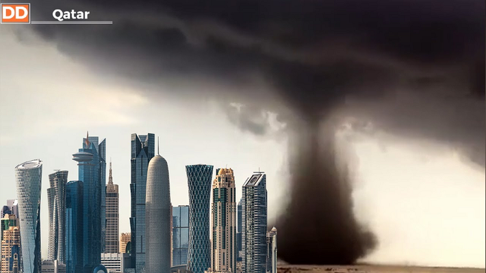 Qatar là quốc gia xếp hạng thấp nhất trong số các quốc gia trên thế giới theo chỉ số rủi ro về thiên tai. Mặc dù thiên tai không phải là chưa từng xảy ra ở Qatar, nhưng lốc xoáy là hiện tượng rất hiếm gặp.