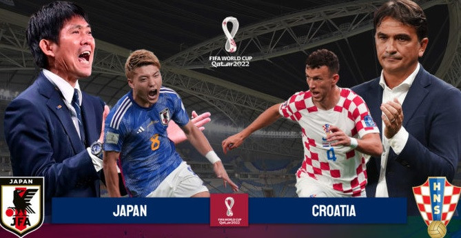Trận đấu với Croatia, Nhật Bản vắng trung vệ Kou Itakura, người bị treo giò do nhận 2 thẻ vàng ở vòng bảng. Anh ấy là một trong ba cầu thủ đã góp mặt đủ 3 trận vòng loại.