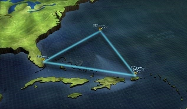 1. Tam giác quỷ Bermuda: Địa điểm bí ẩn này là một vùng biển nằm ở phía Tây Đại Tây Dương và trở nên nổi tiếng với hàng loạt vụ mất tích bí ẩn của tàu thủy và máy bay, cùng với phi hành đoàn và thủy thủ biến mất trong khu vực này.