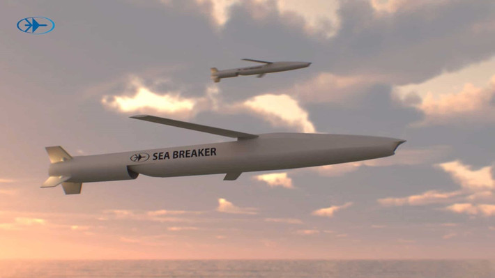 Đoạn video được Israel dùng để quảng cáo sức mạnh của tên lửa Sea Breaker - loại tên lửa chống hạm thế hệ 5 mới nhất do nước này vừa nghiên cứu và phát triển.