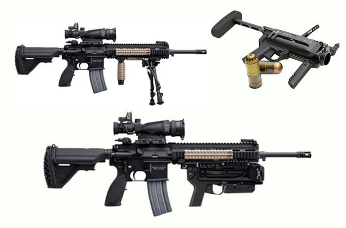 Mỹ đã chính thức chọn khẩu súng trường tấn công HK-416 của hãng Heckler & Koch (Đức) làm súng trường tấn công tiêu chuẩn, đặt tên là M27 nhằm thay thế cho M16 và M4.