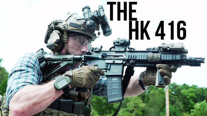Thiết kế của súng trường HK-416 mang tính thẩm mỹ cao, dễ sử dụng, có thể chọn chế độ bắn ở cả hai bên thân súng.
