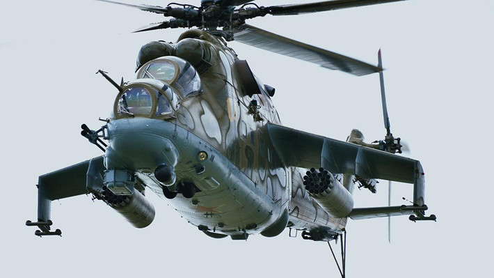 Mi-24 đã được thai nghén vào năm 1966, đến năm 1969, các nguyên mẫu thử nghiệm đã cất cánh, và năm 1972 những chiếc Mi-24 đầu tiên được đưa vào biên chế. Khoảng hơn 2.600 chiếc đã được chế tạo.