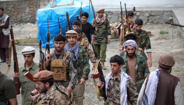 Hình ảnh các tay súng Taliban bắn chỉ thiên ăn mừng trong đêm giành chiến thắng tại thung lũng Panjshir đã được đăng tải.
