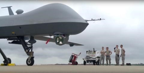 Với các sensor cảm biến quang điện tử hiện đại, MQ-9 Reaper có thể tự động tìm kiếm, phát hiện, theo dõi và dẫn đường chính xác cho tên lửa tiêu diệt mục tiêu.