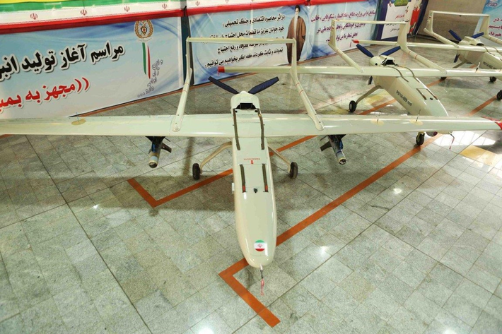 Loại tên lửa không đối đất thường được trang bị cho UAV này mang định danh Qa'em, có tính năng chiến đấu gần giống với tên lửa AGM-114 Hellfire của Mỹ.