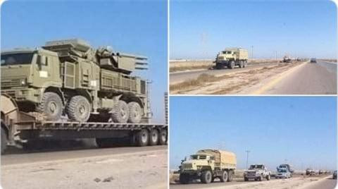 Trước đó, cũng có những bức ảnh chụp từ Libya cho thấy Pantsir-S1 trên khung gầm của một chiếc xe tải 8x8 KamAZ-6560. Trang bị này được sử dụng trong Lực lượng vũ trang Nga và khả năng cao là do lính đánh thuê Wagner vận hành.