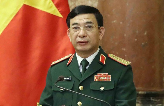 Mới đây nhất, vào ngày 12/7/2021, đồng chí Phan Văn Giang đã được phong quân hàm Đại tướng. Hiện, đồng chí Phan Văn Giang đang giữ chức vụ Bộ trưởng Bộ Quốc phòng. Nguồn ảnh: TTXVN.