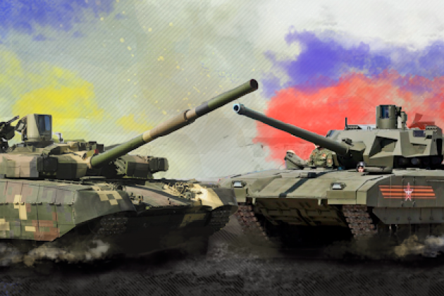 Ngay sau khi các chuyên gia Mỹ mang xe tăng T-14 Armata mới nhất của Nga ra so sánh với xe tăng T-84BM do Ukraine sản xuất, truyền thông Nga đã dậy sóng với rất nhiều bình luận mang tính đả kích sự so sánh khập khiễng này. Nguồn ảnh: QQ.