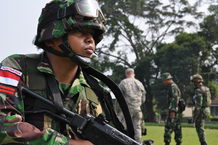 Cụ thể, dân số của quốc gia này hiện đang là 267 triệu người. Lục quân Indonesia đang có quân số thường trực 400.000 lính, quân số dự bị của quốc gia này cũng tương đương với quân số thường trực.