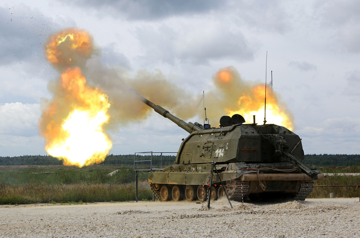 Theo thông tin vừa được truyền thông Nga đăng tải, Ukraine vừa chuyển một dàn pháo tự hành 152mm Msta-S.