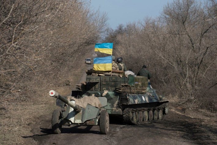 Hiện tại, Ukraine đã huy động tới miền Đông nước này ít nhất 105.000 lính. Tuy nhiên cách đây ít ngày, bộ trưởng ngoại giao Ukraine, lại cho biết Kiev muốn sử dụng giải pháp hòa bình cho vấn đề miền Đông. Nguồn ảnh: BMDP.