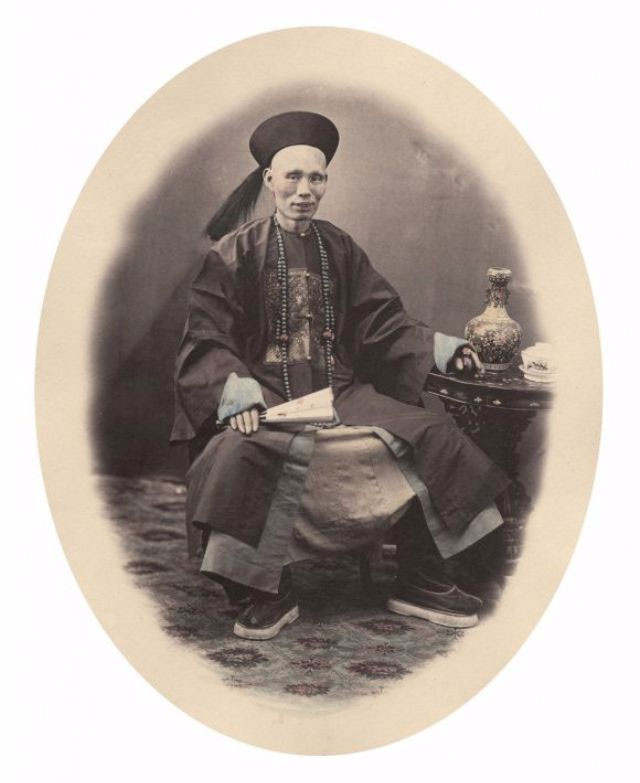 Một mệnh quan triều đình nhà Thanh. Ảnh VT