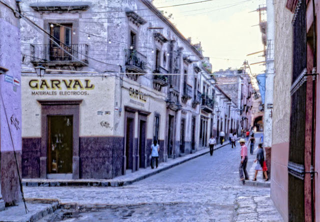 Hình ảnh đường phố thanh bình ở Mexico. Ảnh VT