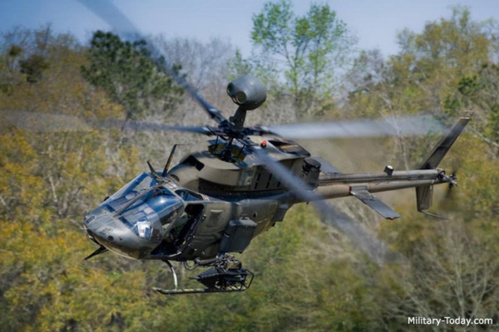 Máy bay OH-58D Kiowa Warrior là một loại trực thăng trinh sát một động cơ do hãng Bell phát triển.