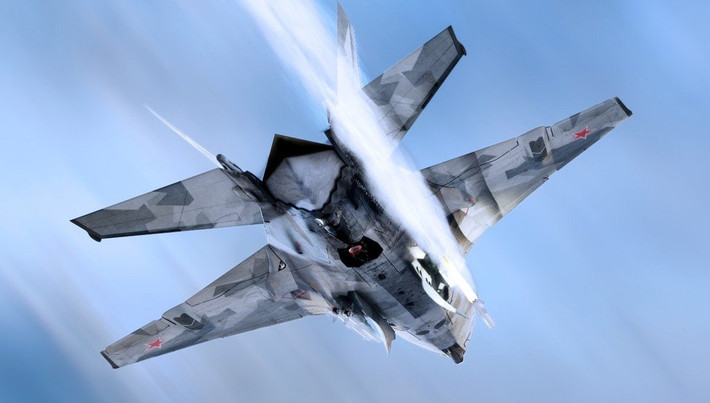 Tiếp đến là loại chiến đấu cơ MiG-41 - loại tiêm kích được cho là sự kết hợp giữa dòng chiến đấu cơ đánh chặn MiG-25 và MiG-31. Nguồn ảnh: Sputnik.