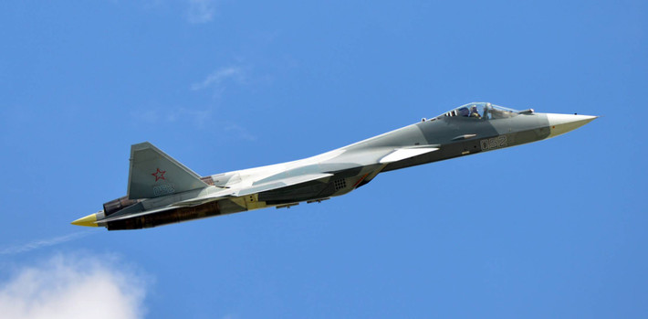 Hiện tại loại siêu chiến đấu cơ này mới chỉ có hai phiên bản bao gồm Su-57 được Không quân Nga sử dụng và Su-57E được sử dụng để xuất khẩu ra nước ngoài. Nguồn ảnh: Sputnik.