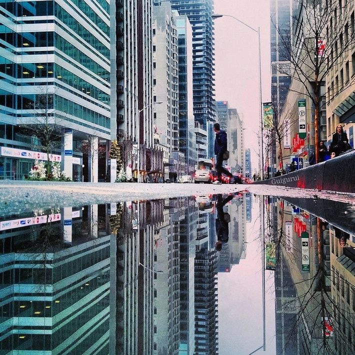 Một góc yên bình của Toronto.