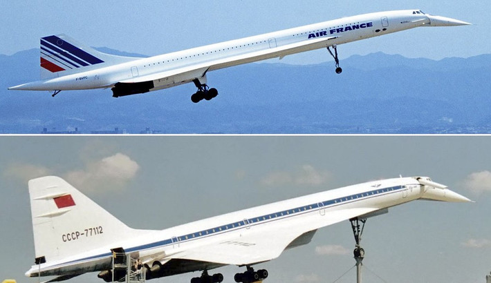 Chiếc Tu-144 tung cánh lần trên bầu trời vào ngày 31/12/1968 ở ngoại ô Moscow, hai tháng trước khi chiếc Concorde cất cánh.