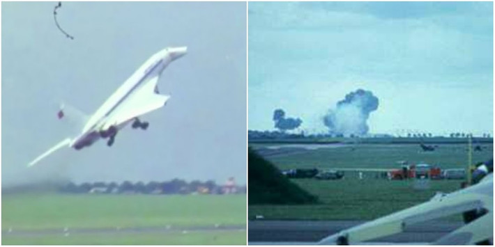 Việc phải thao tác đột ngột để tránh va chạm đã khiến Tu-144 bị mất kiểm soát và đâm xuống đất làm 13 người thiệt mạng, gồm 7 người dưới mặt đất và phi hành đoàn 6 người.