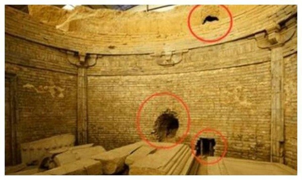 Sau khi tiến hành khảo sát các chuyên gia xác nhận rằng quả đúng có một ngôi mộ cổ dưới khu vực xây dựng, nguồn gốc ngôi mộ này từ là thời Ngũ Đại (907-960).